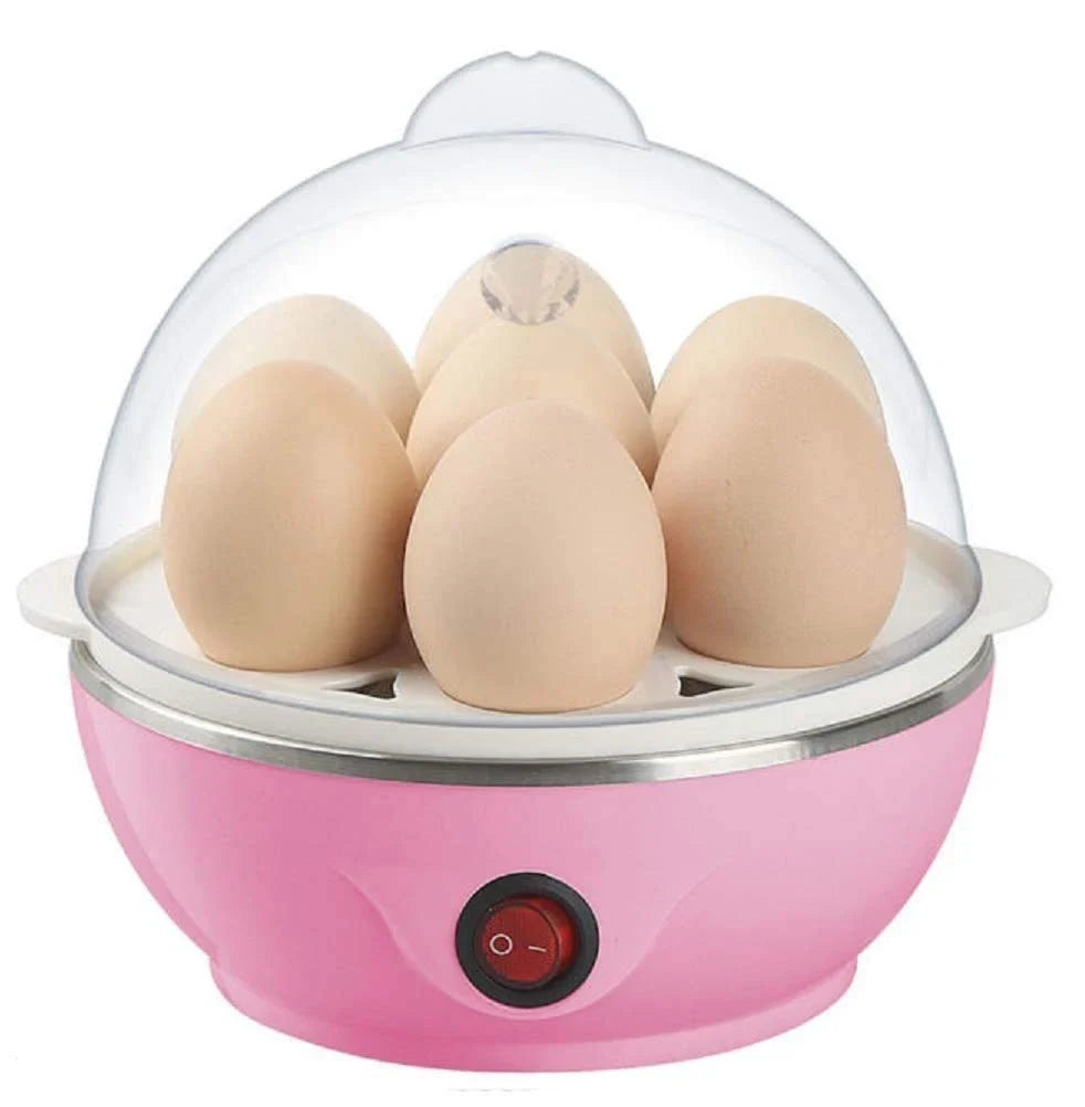(طباخة البيض الكهربائية 7 بيضات بالبخار)Electric Egg Cooker 7 Eggs Steamer